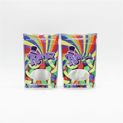 kopen OEM Weed Bag Zip Lock 3.5G Hervergrendelbaar 110 micron Soft Touch Materiaal Geurproof Mylar Bags online manufacture