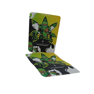 kopen 3 kanten verzegel Stand Up Mylar zakken wiet Wiet verpakkingszakken herverzegelbaar met rits online manufacture