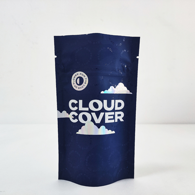 kopen Matte zachte aanraking Holografische kunststof geurbestendige 35g Zipper Mylar Tassen Stand Up Bag online manufacture