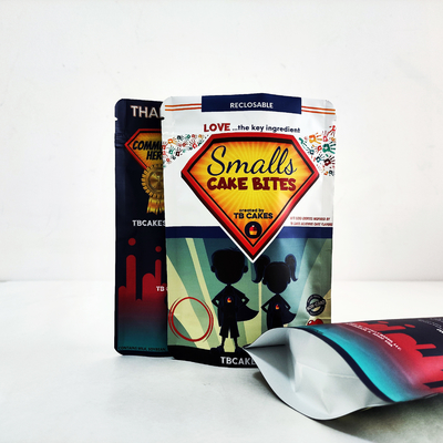 kopen Aluminiumfolie kind-proof zip slot Custom Printed Mylar wiet zakken online manufacture