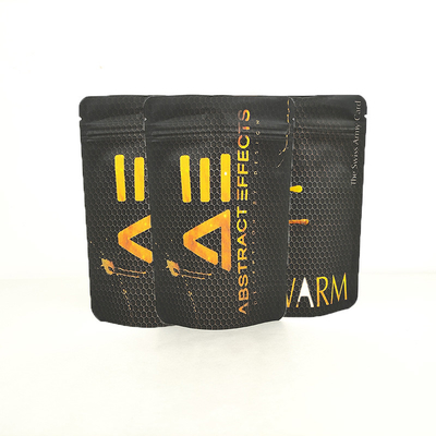 kopen Gepersonaliseerde voedingsmiddelen mylar ziplockk koffie verpakking geurbestendige zak verpakking zakken zwart matte ziplock zakken online manufacture