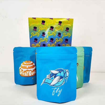 kopen Kindwerend plastic rits hervergrendelbaar Mylar wiet zakken geurbestendige mini zakken online manufacture