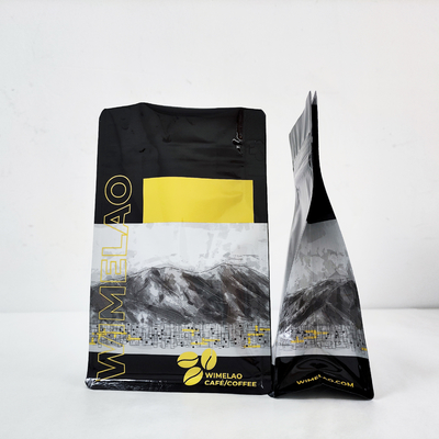 kopen 250 g koffiepoeder voedselverpakking zak platte bodem met rits slot online manufacture