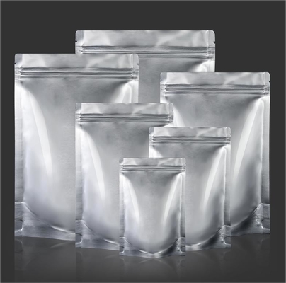 kopen Voedingsmiddelen Mylar Aluminium folie zakken Hoogtemperatuur vacuüm afdichting online manufacture