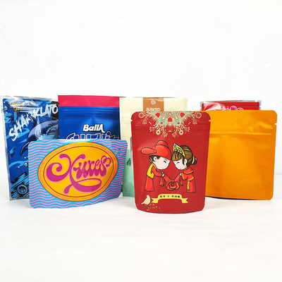 kopen Ziplockk Stand Up Mylar Food Bags Gravure Printing voor thee Candy Sugar Cookies online manufacture