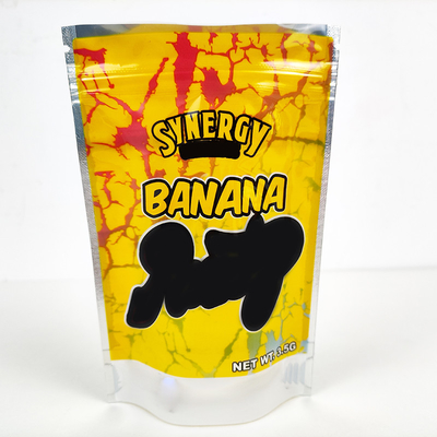 kopen Gloss aangepast 3.5g Mylar wiet zakken kinderveiligheid slider rits stand-up zak online manufacture