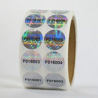 kopen Holografische Koude Bestand Anti Vervalste Etiketsteun Aangepaste Dikte online manufacture