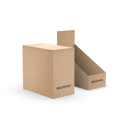 kopen Biologisch afbreekbare kartonnen toonbankdozen voor winkels / supermarkten online manufacture