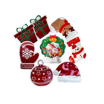 kopen Gepersonaliseerde gravure gedrukte vochtbestendige stand-up zak voor kerst verpakking met rits top online manufacture