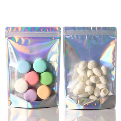 kopen 180 micron Body Scrub Pouch MOPP Transparent Stand Up Pouch Met Zipper online manufacture