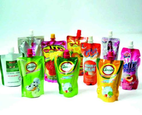 kopen Veiligheid Doypack Liquid Spout Bag 350ml Drink Bags met spout online manufacture