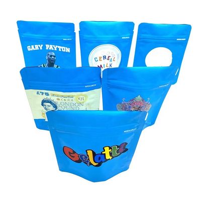 kopen Kinderwaardig Biologisch afbreekbaar Staande zakken 3,5 gram Mylar Doypack Zipper zakken online manufacture