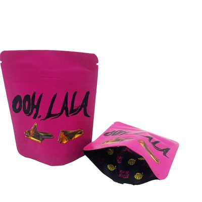 kopen ODM Soft Touch Mylar Bag 2oz Biologisch afbreekbare Stand Up Pockets Voedselverpakking online manufacture