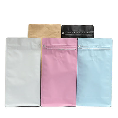 kopen Herbruikbare ventiel verzegelde koffiezakken 12oz opstaande Mylar-zakken 8 kleurendruk online manufacture