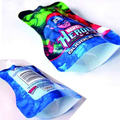 kopen 2L Liquid Spout Pouch GMP Custom Printing Fruit Juice Packaging Pouch online manufacture