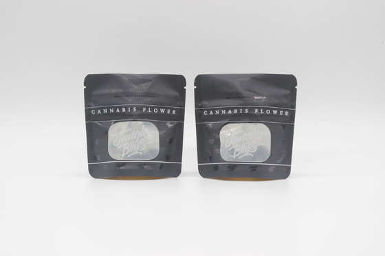 Sta op ziplock weed Mylar Bags Gossy Matte Printing Effect