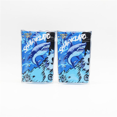 Weed Bag Aluminium folie Candy Gummies Verpakking Op maat gemaakte plastic zak voor marihuana en tabak