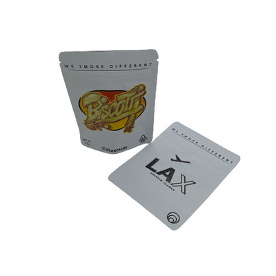 Warmte afdichting Aluminiumfolie Mylar zak onkruid Hervergrendelbare Zipper papieren zakken