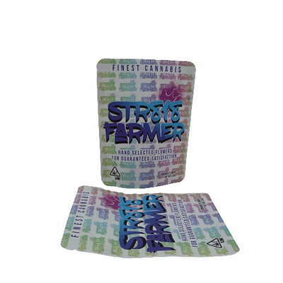 Weed Weed Aluminiumfolie Mylar Bag 3 Sides Seal Standing Bag Met Zipper