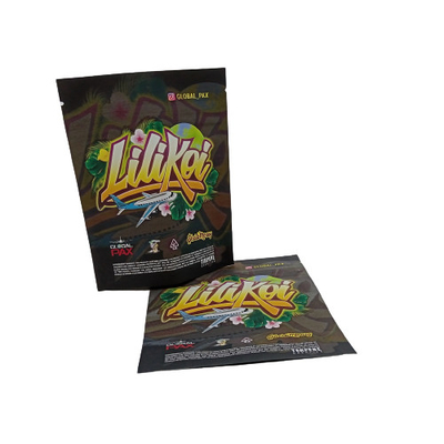 Zipper Mylar wiet zakken 35g Drie zijden zegel Voor pakket wiet wiet