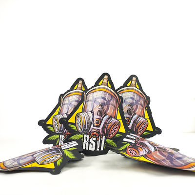 Die Cut Gummies Verpakking Stand Up Pouch Speciaal gevormde plastic pocket aangepaste Mylar tas