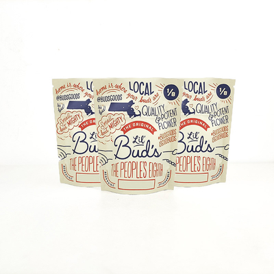 Vochtbestendig Stand Up Mylar Bags Ziplockk Verzegeld Food Grade Voor Snack Cookie Biscuit