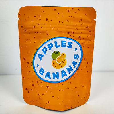 3.5g Mylar wietzakjes Stand Up Pouch Doypack met kinderbestendige rits