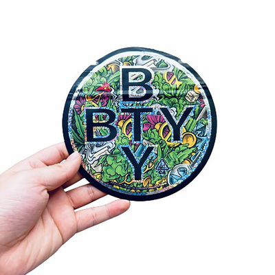 Van de de Zakmatrijs van Ritssluitingsmylar Zak de veilig voor kinderen van de Besnoeiingsmylar voor THC Gummies