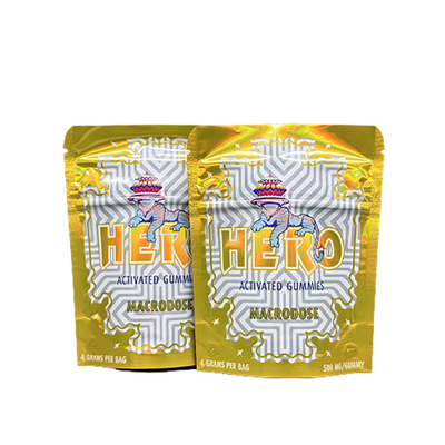 Plastic Holografische Tribune op Zak voor Gummies-Snack Verpakking