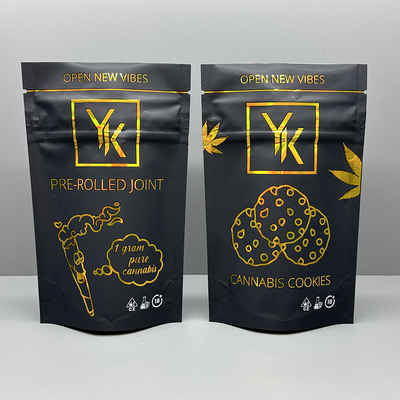 10 van de Zakthc Koekjes van de Kleurendruk de Holografische Tribune Plastic Zakken van Mylar Verpakkende