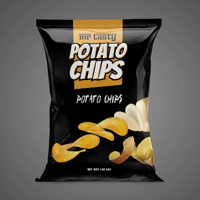 OEM van de Zakken de Plastic Mylar van de Achterkantverbinding Verpakkende Zak voor Koekje Chips Chocolate