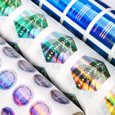 Beveilig Anti Vervalste Hologramstickers met Microtext en Verborgen Beelden