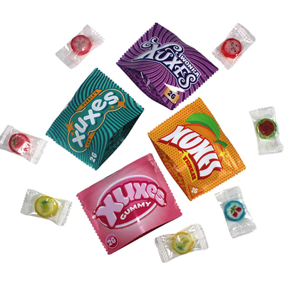 Holografische vochtdichte Mylar wietzakken Custom CBD gummies verpakking
