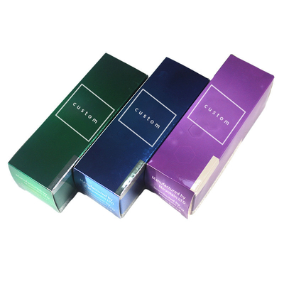 Glanzend oppervlak Effect Custom Paper Packaging Box Gravure Printing Technologie
