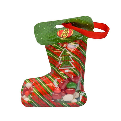 Onregelmatige vorm Die Cut Mylar Bags Kerstcadeau Verpakkingszak Voor Koekjes Sieraden