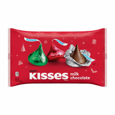 Custom kerst kleine achterkant zegel zak voor koekjes snoep verpakking