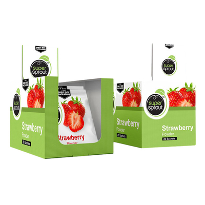 Op maat gemaakte voedselopslagpapier Kartonnen doos Gravure Printing Klappbare Display Box