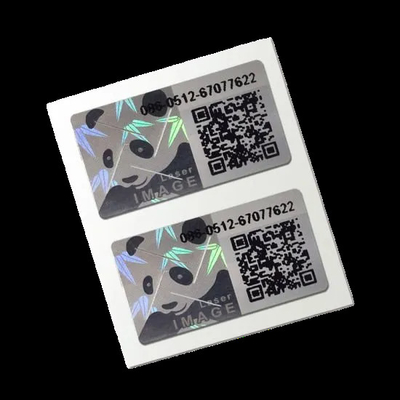 Brandbescherming Hoge beveiligingslabels Custom Honeycomb Reflective Sticker