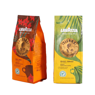 Op maat gedrukte, warmteverzegelde koffiezak