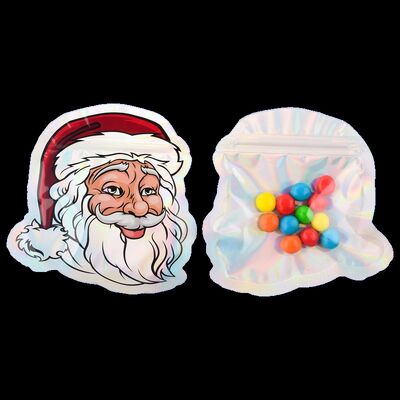 Op maat gedrukte vochtbestendige voedselkwaliteit Stand-up pouch met rits slot voor snack verpakking