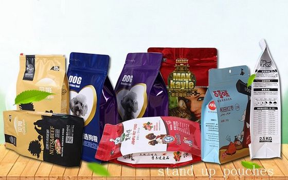 Plastic Tribune op Ritssluitingszakken Vochtbestendig voor Voedsel Verpakking