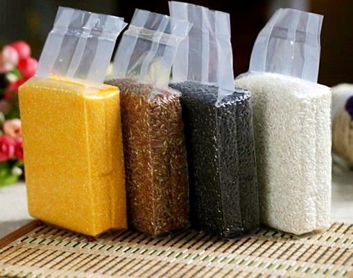 FDA zien door 150 micron Transparent Stand Up Pouch Met Zipper