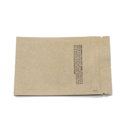 Papier kraftsak opstaan rits kraftsak papieren zak waterdicht rits verzegeld herverzegelbaar