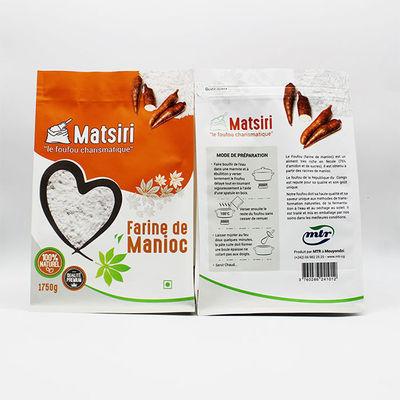 Gravure Printed Heat Seal Ziplockk Bags Stock Stand Up Pockets HACCP