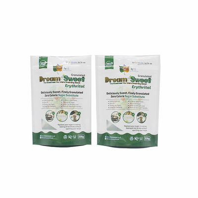 9 Kleuren Food Grade Gummy Biologisch Afbreekbare Staande zakken met rits
