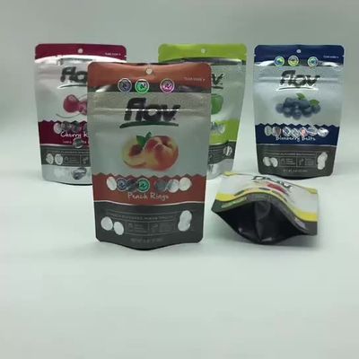 Matte hitteverzegeling Herbruikbare zakjes met ziplock Eco-vriendelijke geurbestendige zakjes met ziplock