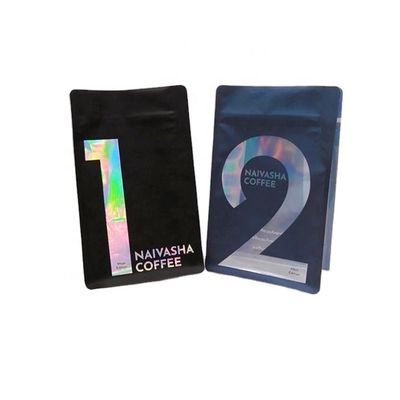 1 oz Doypack koffieverpakking zak platte bodem koffiezakken met klep