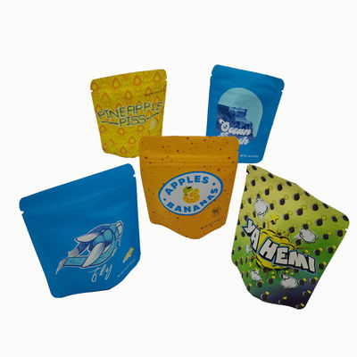 Het Koekje van het geurbewijs Gedrukte Resealable de Tribune omhoog Groothandel van Verpakkingszakken Douane