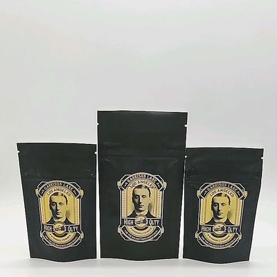 1 oz Soft Touch Mylar Bag MOPP 130mm Hervergrendelbare voedselzakjes Food Grade