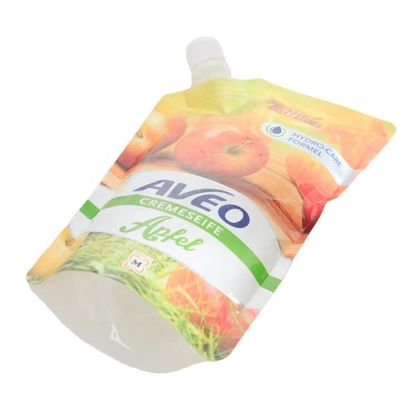 Mylar Liquid Spout Pouch 100 ml Wasmiddel Pouches SGS